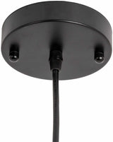 Kozhukhovo White Black Metal Pendant