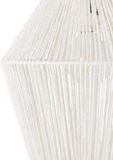 Kozhukhovo White Black Metal Pendant