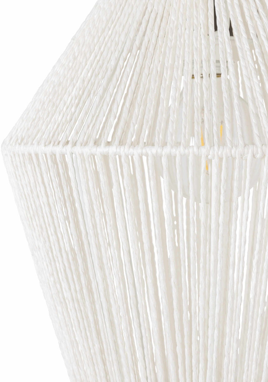 Kozhukhovo White Black Metal Pendant