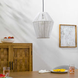 Kozhukhovo White Black Metal Pendant