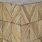 Lagawe Neutral Wood Cube Table