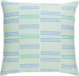 Lamington Emerald Striped Accent Pillow - Clearance