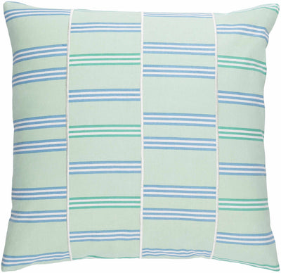 Lamington Emerald Striped Accent Pillow - Clearance