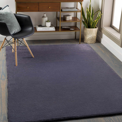 Stewart Solid Navy High-Pile Rug - Clearance