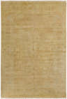 Close-up of the hand-knotted Langhorne Carpet. Traditional rug in tan, dusty pink, and mustard tones. 100% NZ Wool texture. Design-Rectangle-5686