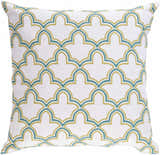 Lawtey White Geometric Accent Pillow - Clearance