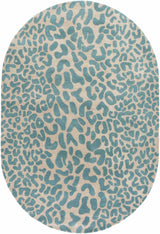 Lockbourne Leopard Print Area Rug