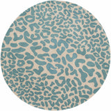 Lockbourne Leopard Print Area Rug