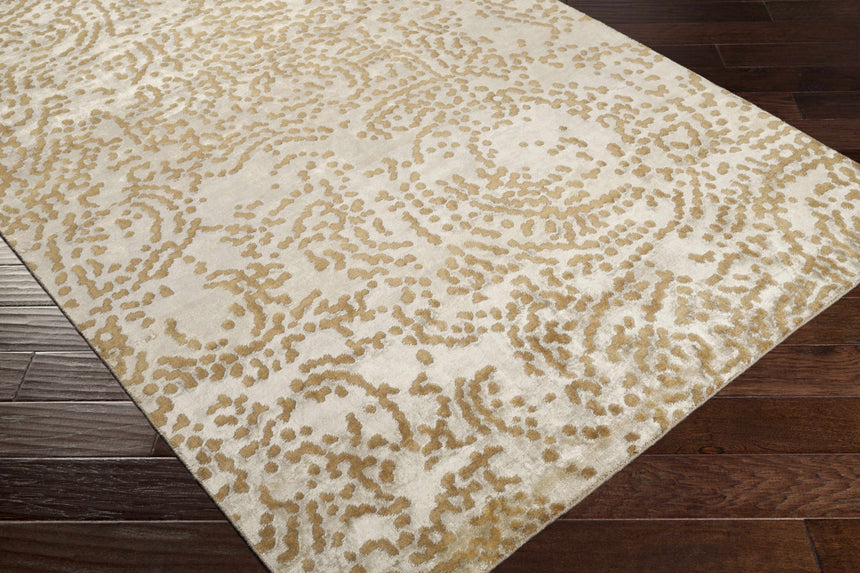 Pensacola Tan Premium Wool&Viscose Rug - Clearance