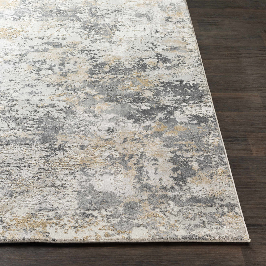 Lenzburg Faux Silk Abstract Rug