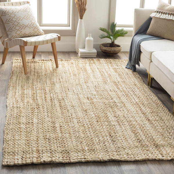 Leyton Natural Jute Rug - Clearance