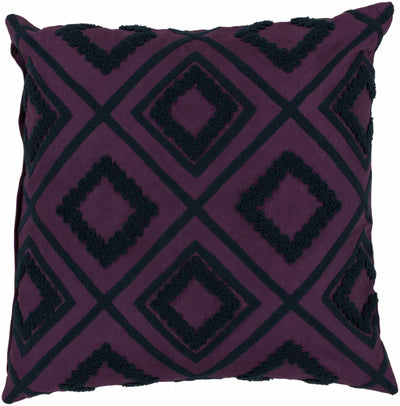 Camblesforth Purple Throw Pillow - Clearance