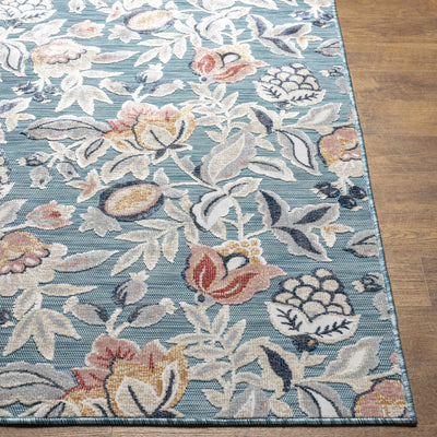 Kian Blue Indoor & Outdoor Rug - Clearance