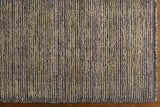 Libagon Beige Striped Wool Area Rug - Clearance