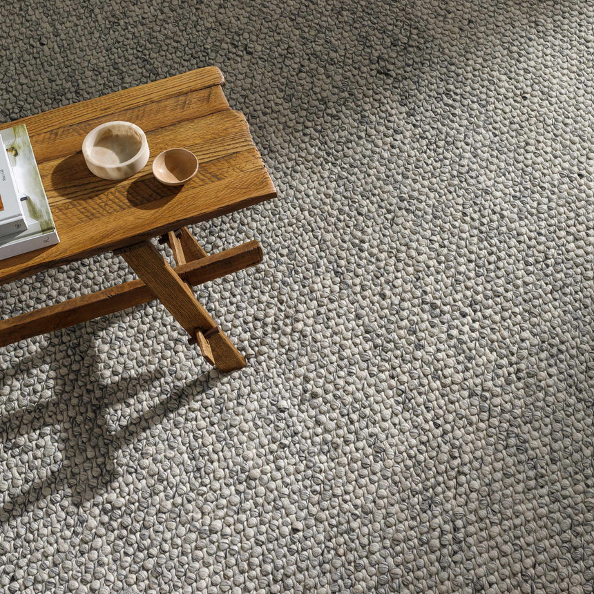 Lucerne LNE-1001 Gray Wool Rug