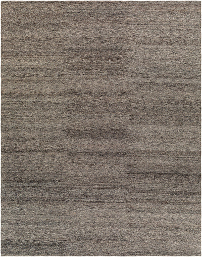 Linamon Brown Wool Area Rug