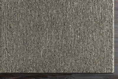 Linamon Brown Wool Area Rug