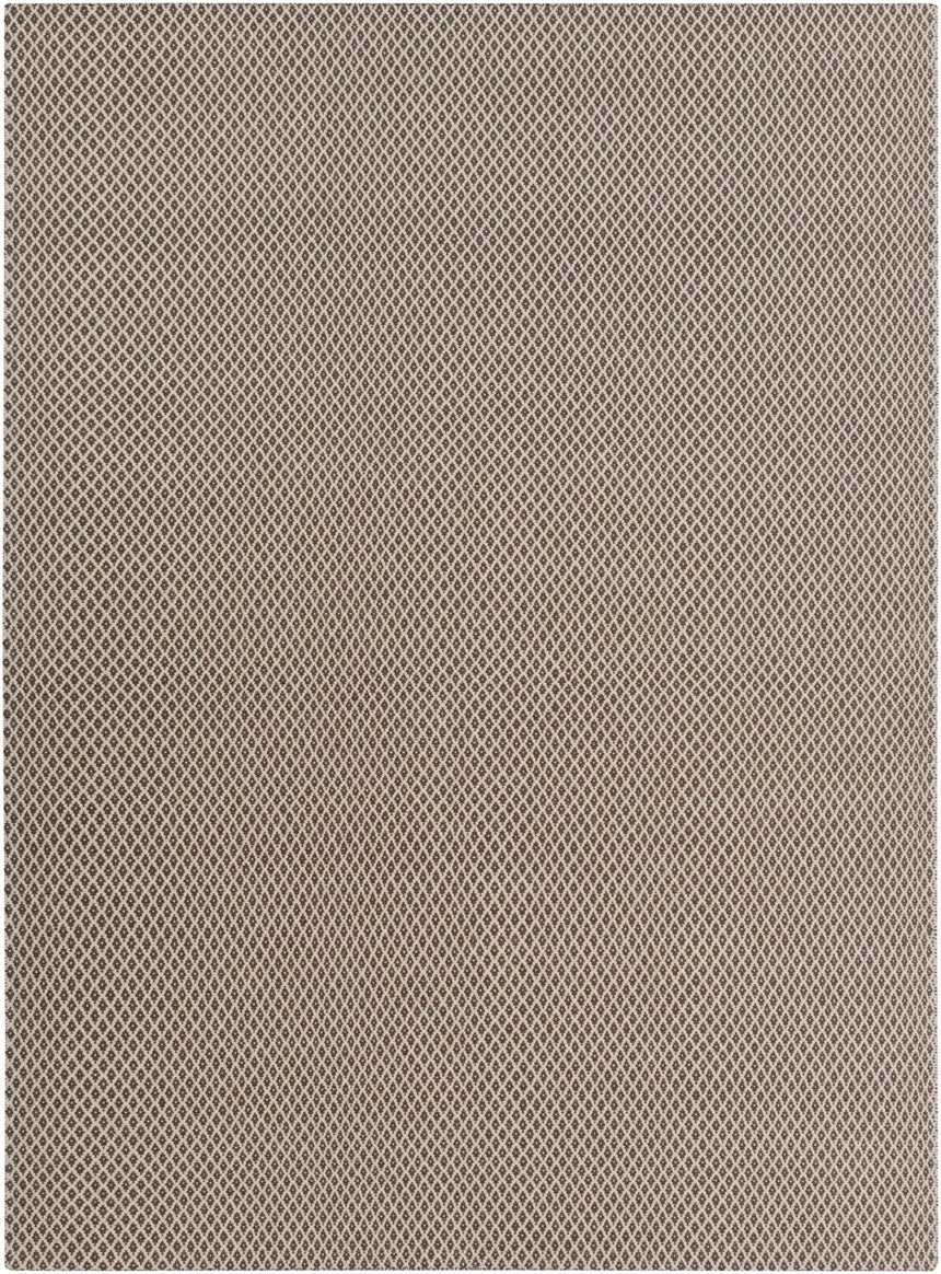 Lingo Brown Trellis Flatweave Rug - Clearance