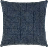 Alan Navy Square Throw Pillow - Clearance
