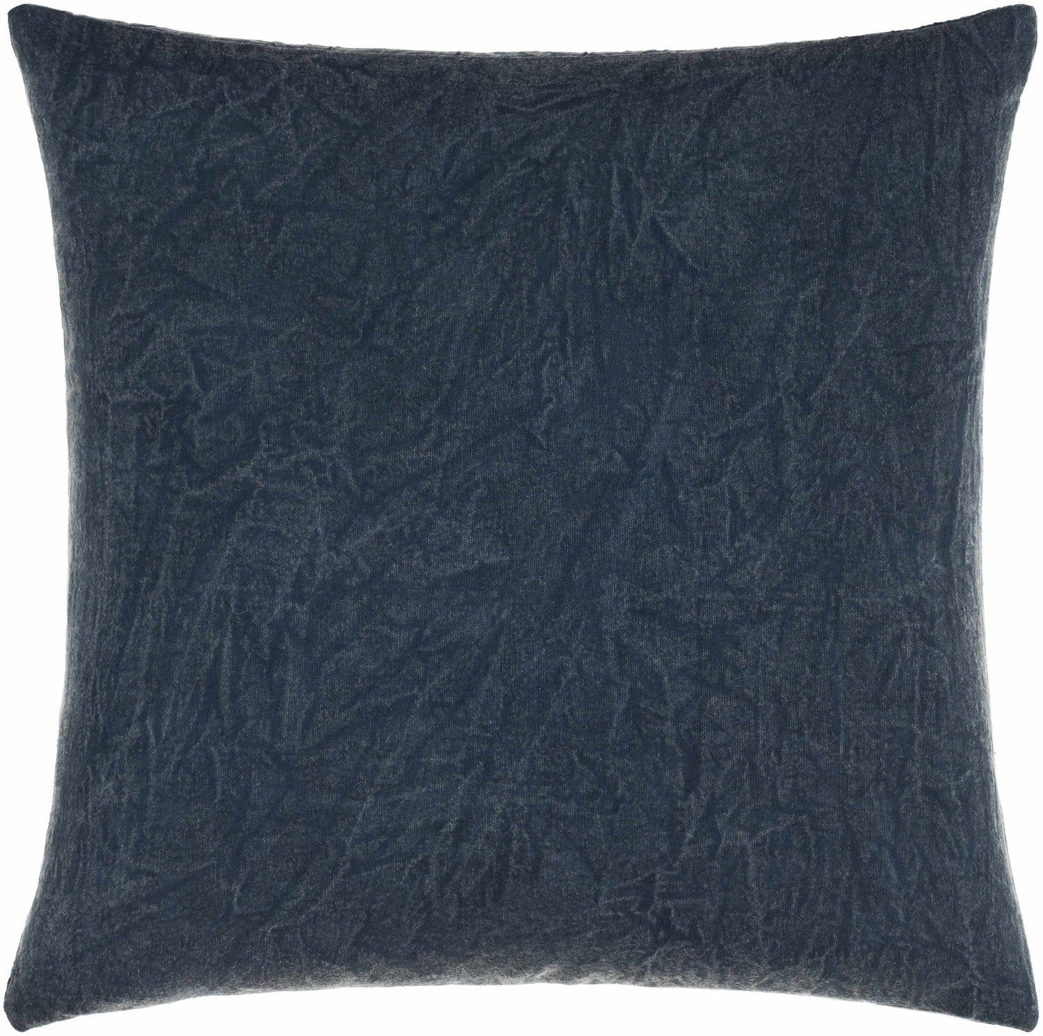 Alan Navy Square Throw Pillow