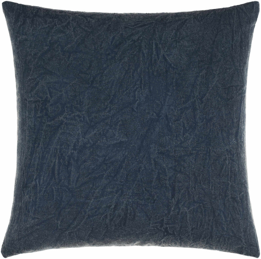 Alan Navy Square Throw Pillow