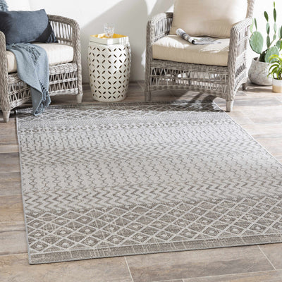 Landis Gray 2x3 Outdoor Carpet -  Clearance