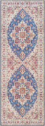Kapaa Blue Medallion Rug - Clearance