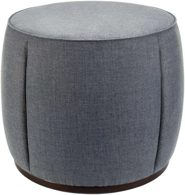 Corbarieu Dark Red Ottoman - Clearance