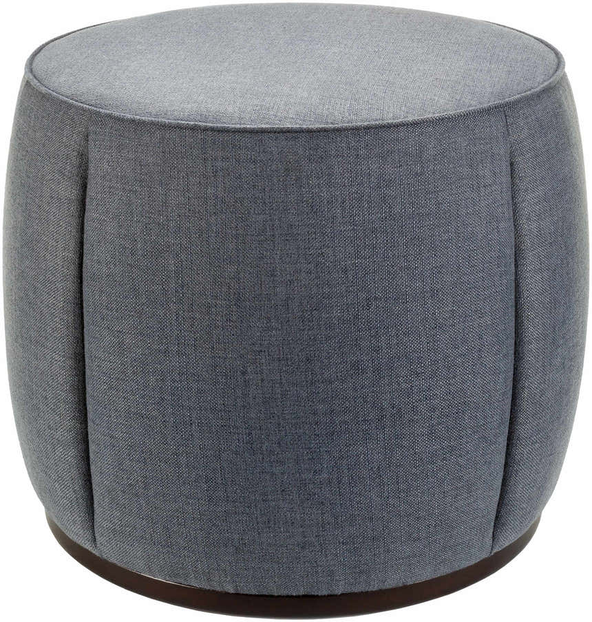 Corbarieu Dark Red Ottoman - Clearance