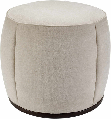 Corbarieu Beige Ottoman