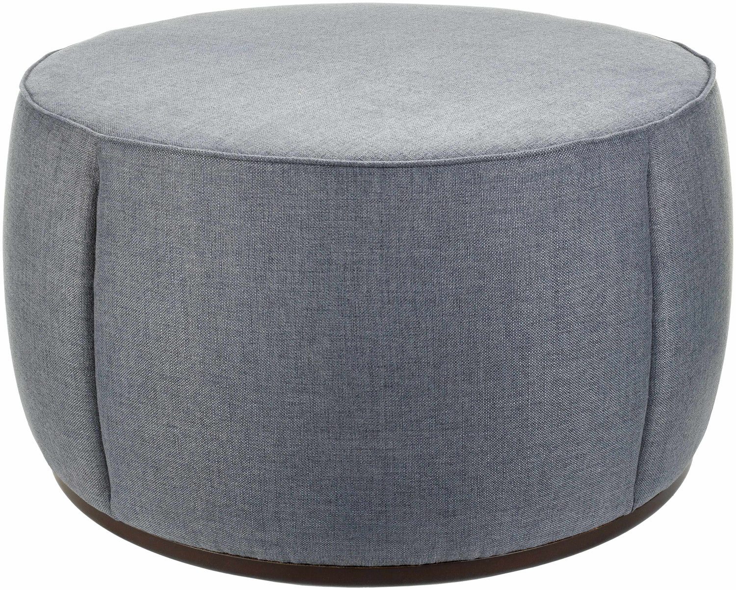 Kishanpur Gray Ottoman - Clearance