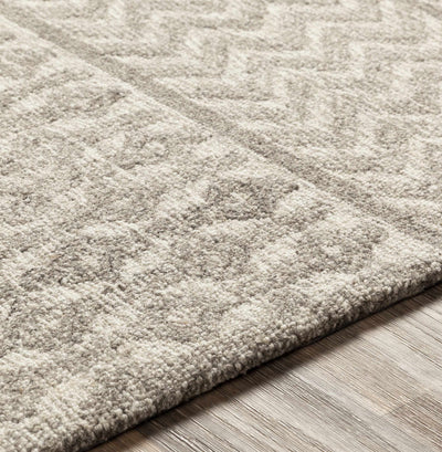 Lone Beige Tufted Maroc Wool Rug