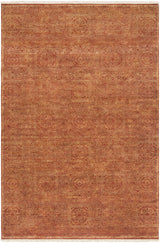 Lottsburg Premium Orange Wool Rug - Clearance