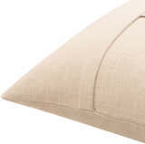 Louisville Tan Square Throw Pillow