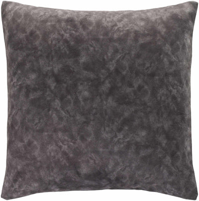 Altavas Black Gray Square Throw Pillow - Clearance