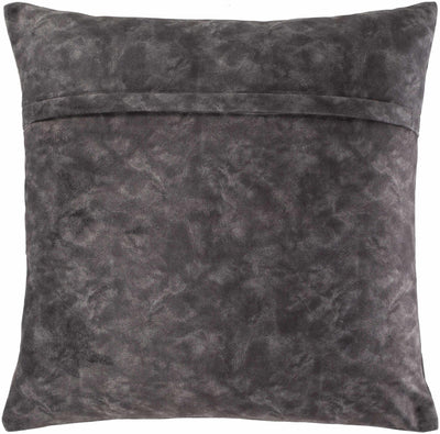 Altavas Black Gray Square Throw Pillow - Clearance