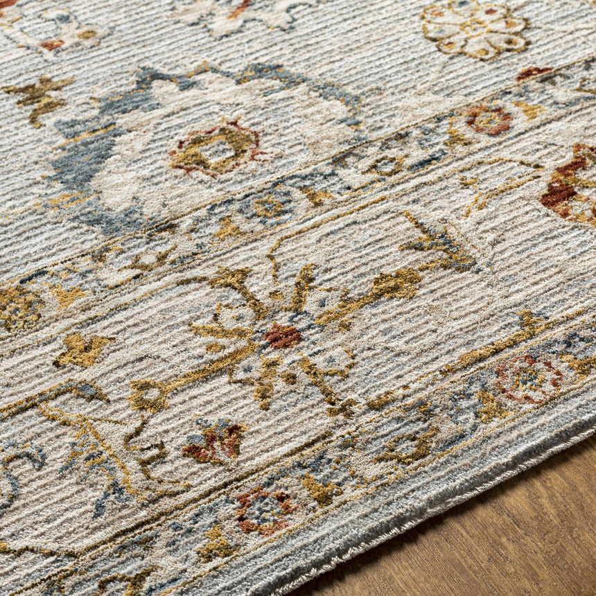 Luklukan Oushak Style Floral Rug