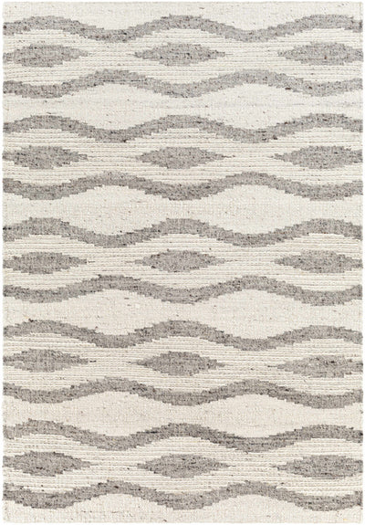 Lavalwaves Hand Woven Flatweave Wool Carpet - Clearance