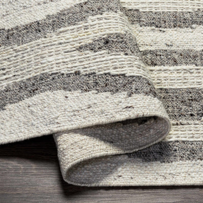 Lavalwaves Hand Woven Flatweave Wool Carpet - Clearance