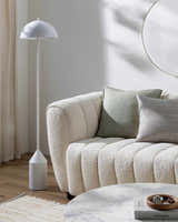 Landerneau White Floor Lamp