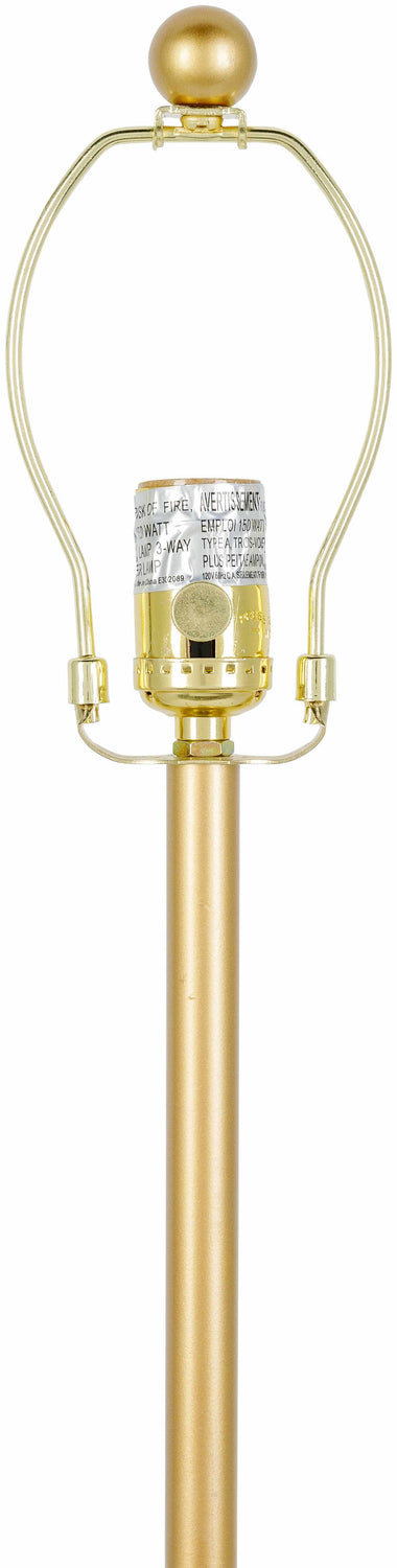 Landerneau Gold Floor Lamp