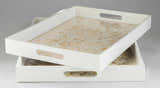 Leirfjord White Decorative Tray