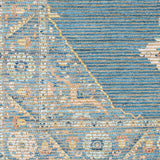 Macon Blue Medallion Jute Rug - Clearance