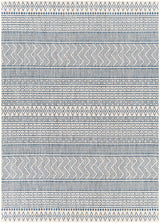 Madras Light Blue Green All Over Performance Area Rug
