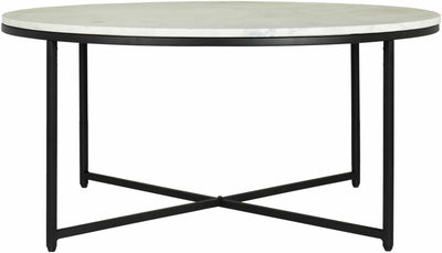 Magarao Round Marble Coffee Table