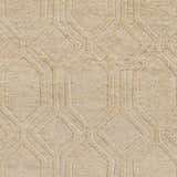Close-up of the beige Manchester Clearance Jute Rug showing its geometric diamond pattern and natural fiber texture. Swatch