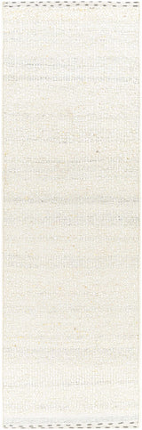 Yaniklar Cream Flat Woven Wool Rug