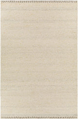 Yaniklar Cream Flat Woven Wool Rug