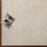 Yaniklar Cream Flat Woven Wool Rug