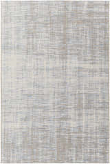 Manzanita Area Rug, a contemporary rug in blue, cream, and taupe. Machine woven polypropylene with a subtle pattern. Design-Rectangle-5477
